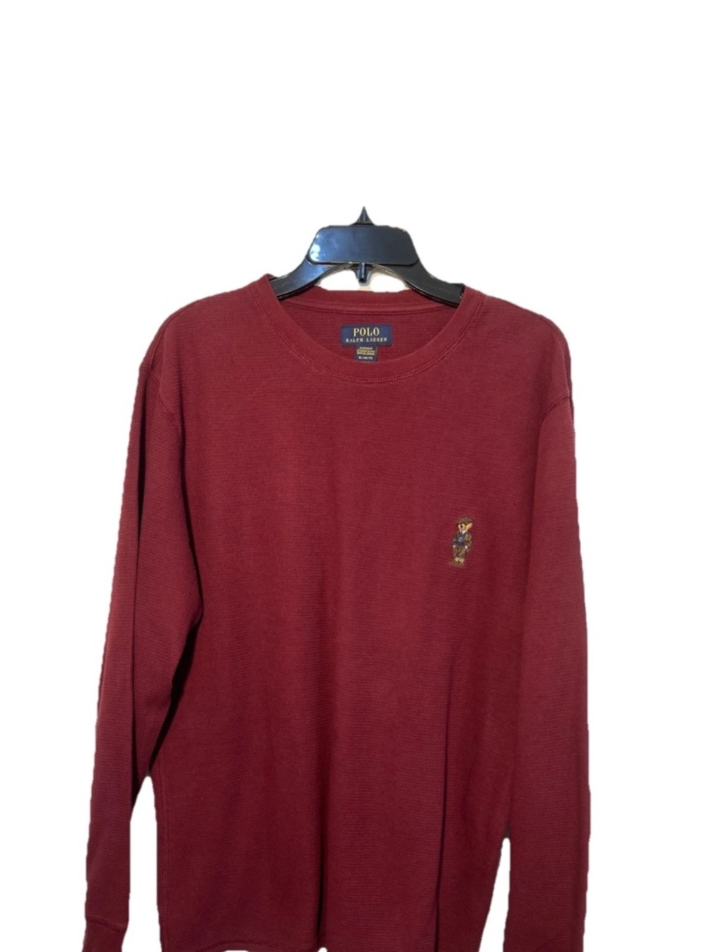Polo by Ralph Lauren polo Bear Long-Sleeve Crewneck Thermal Shirt Xl